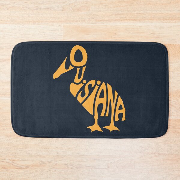 Item preview, Pelican Shaped Louisiana Word Art designed and sold by SLAG-Creative.