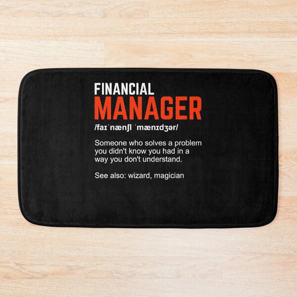 Item preview, Financial Manager Definition Gift designed and sold by Marcid95.