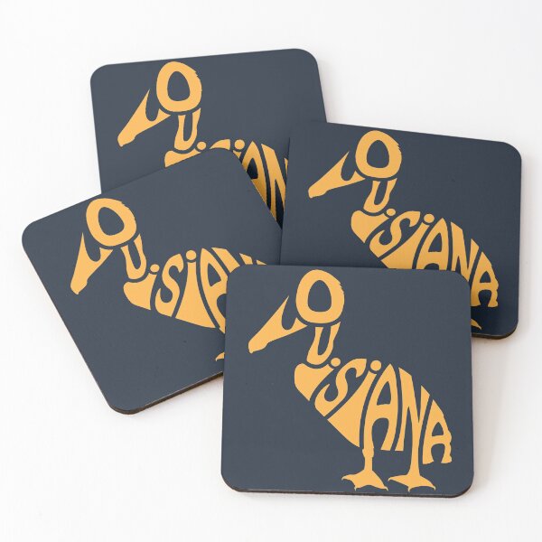 Item preview, Pelican Shaped Louisiana Word Art designed and sold by SLAG-Creative.