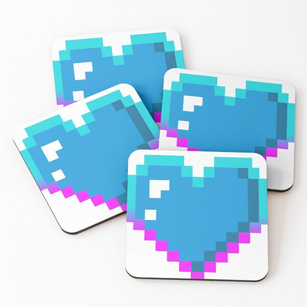 Artikelvorschau, Candyfloss Pixel Heart entworfen und verkauft von Bread Cat.