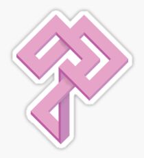Impossible Figure #2 Sticker