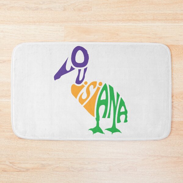 Item preview, Pelican Shaped Louisiana Word Art designed and sold by SLAG-Creative.