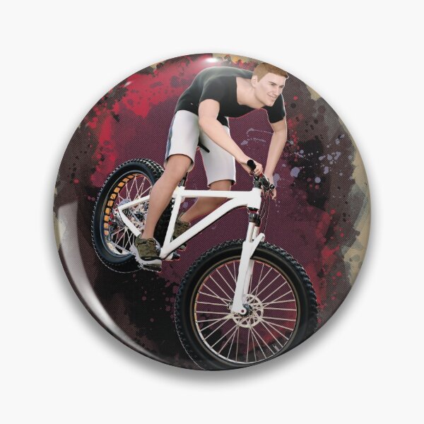 Item preview, Mountain Bike Nollie Trick designed and sold by boehmgraphics.