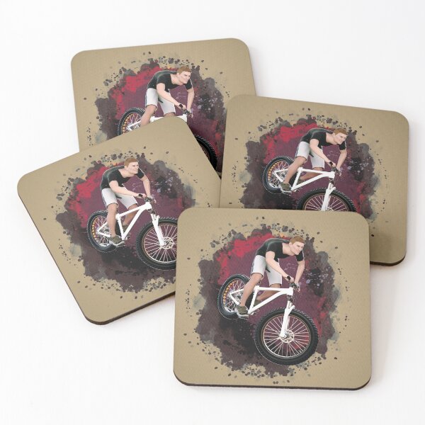 Item preview, Mountain Bike Nollie Trick designed and sold by boehmgraphics.