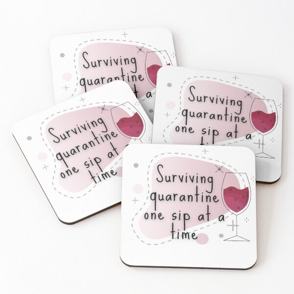 Item preview, Surviving quarantine designed and sold by Beeroclock.