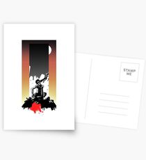 2001: A Space Odyssey - Dawn of Man - With Background Postcards