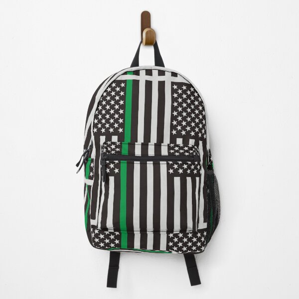Item preview, US Green Line Flag designed and sold by Troy Stapek.