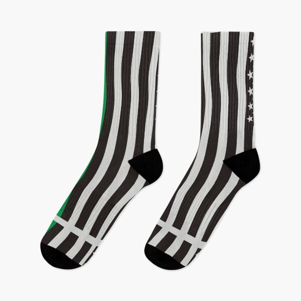 Item preview, US Green Line Flag designed and sold by Troy Stapek.