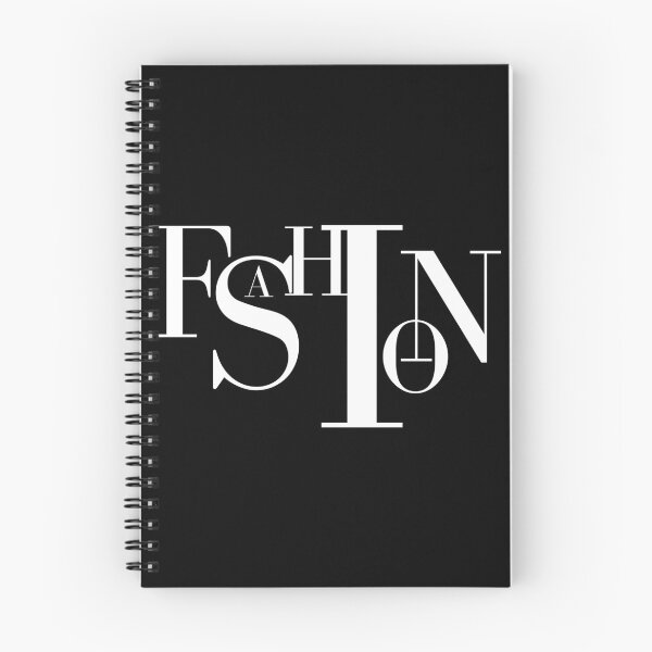 Item preview, Fashion white bold text typography sign black background designed and sold by Inside Head.