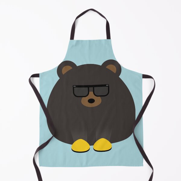 Item preview, Grizz bear round friend designed and sold by peachypanda.