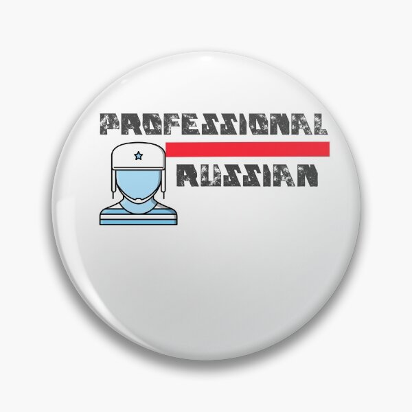 Item preview, Professional Russian - cool man with russian hat designed and sold by GLwithUs.