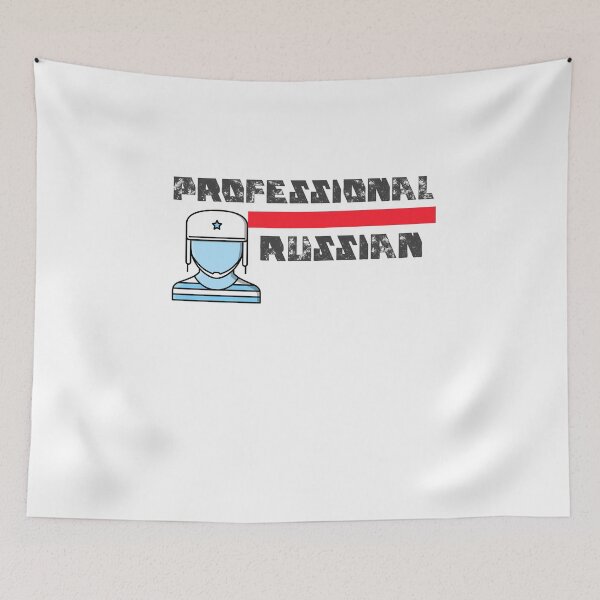 Item preview, Professional Russian - cool man with russian hat designed and sold by GLwithUs.