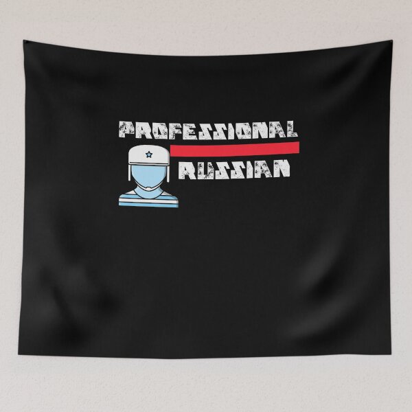 Item preview, Professional Russian - cool man with russian hat designed and sold by GLwithUs.