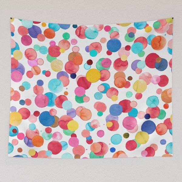 Item preview, Watercolor party dots designed and sold by ninoladesign.