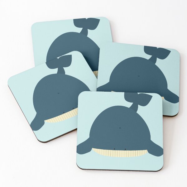 Item preview, cute whale round friend designed and sold by peachypanda.