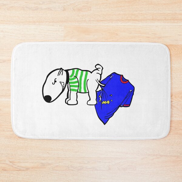 Item preview, Celtic Dog Peeing On Rangers Strip designed and sold by boxoflyrics.