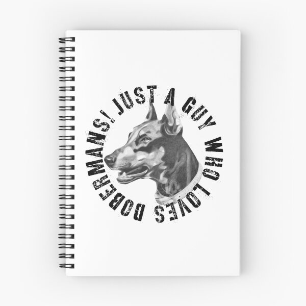 Item preview, Just a Guy Who Loves Dobermans Design for Decor and Gifts designed and sold by LifeCrush.