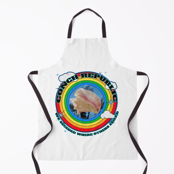 Item preview, Conch Republic We Seceded Where Others Failed - Rainbow Circle - White BG designed and sold by KeysTreasures.
