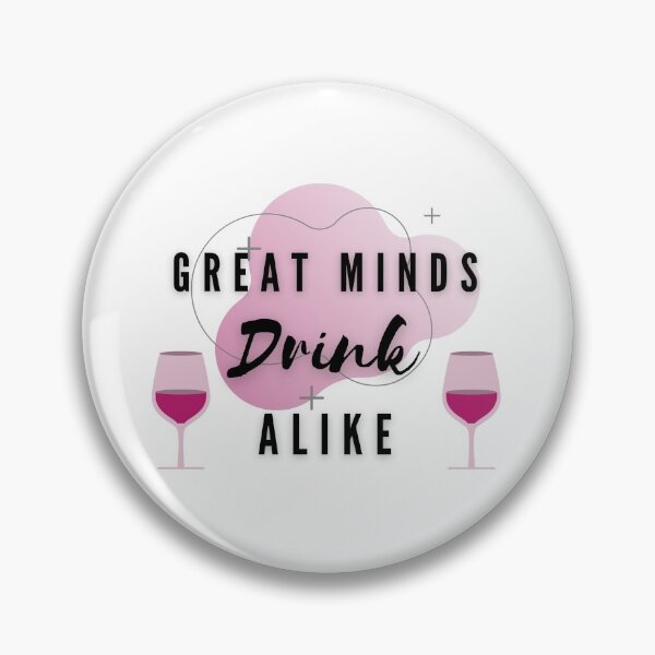 Item preview, Great minds drink alike designed and sold by Beeroclock.