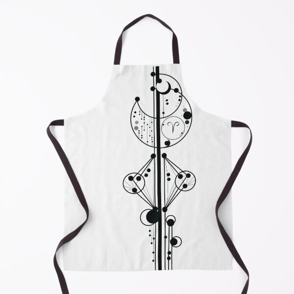 Item preview, aries horoscope, zodiac sign, zodiac sign space tattoo minimalism geometry designed and sold by Darikdark.