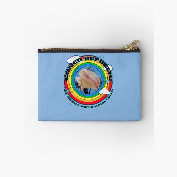 Item preview, Conch Republic We Seceded Where Others Failed - Rainbow Circle - Blue BG designed and sold by KeysTreasures.