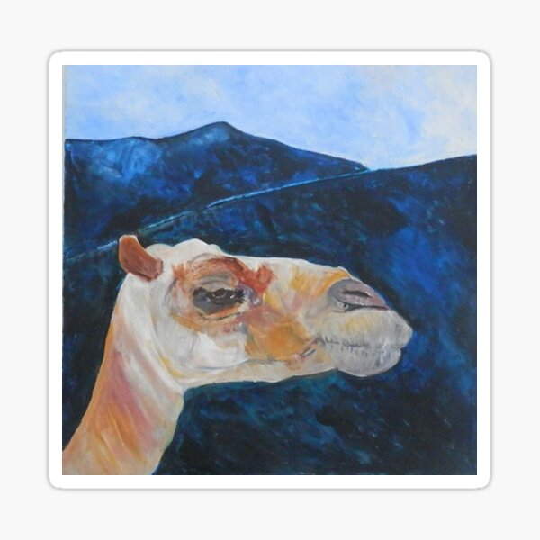 Camel in Lanzarote Sticker