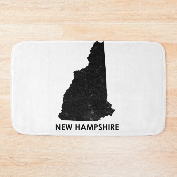 Item preview, New Hampshire Street Map Art designed and sold by AmazingMapArt.
