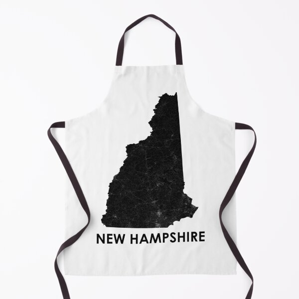 Item preview, New Hampshire Street Map Art designed and sold by AmazingMapArt.