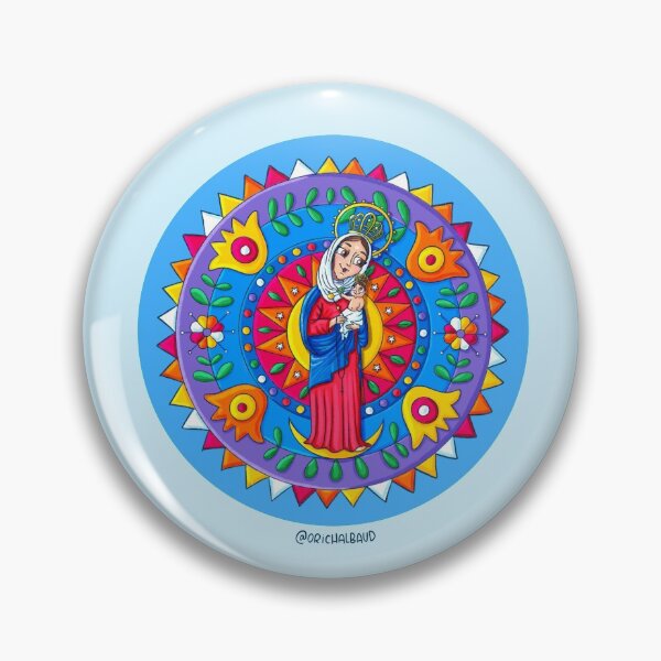 Item preview, Virgen De Chiquinquirá de Maracaibo. Our Lady of The Rosary of Chiquinquira designed and sold by orichalbaud.