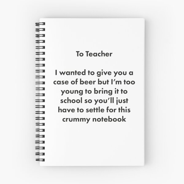 Item preview, No beer for teacher designed and sold by Frog2aPrints.