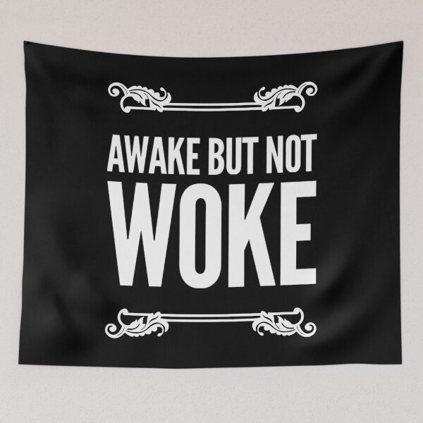 Item preview, Awake but not woke designed and sold by suver.