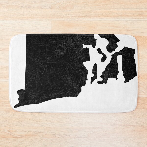 Item preview, Rhode Island Street Map Art designed and sold by AmazingMapArt.