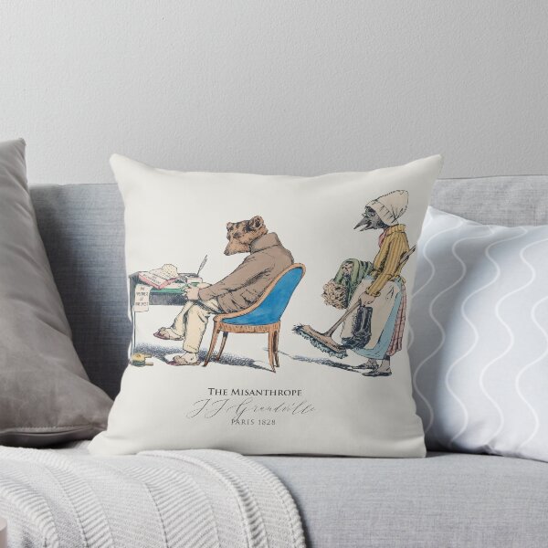 Item preview, J.J. Grandville: The Misanthrope c. 1828 designed and sold by ebrawne.