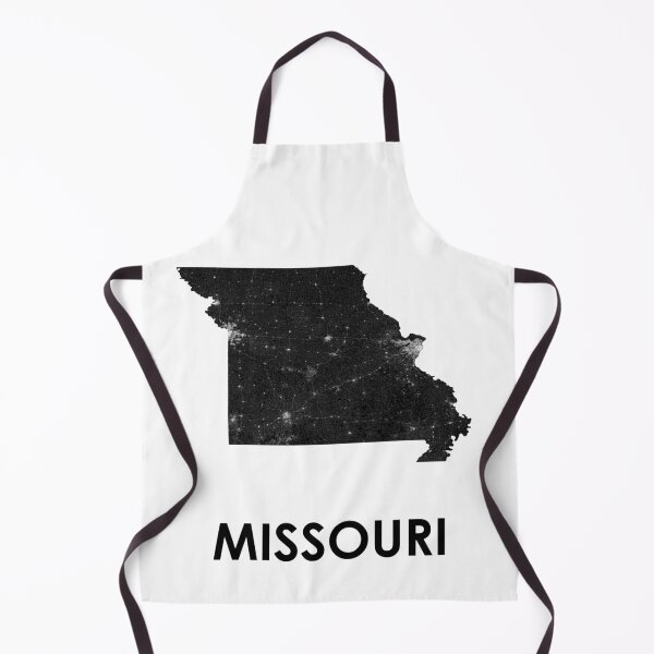 Item preview, Missouri Street Map Art designed and sold by AmazingMapArt.