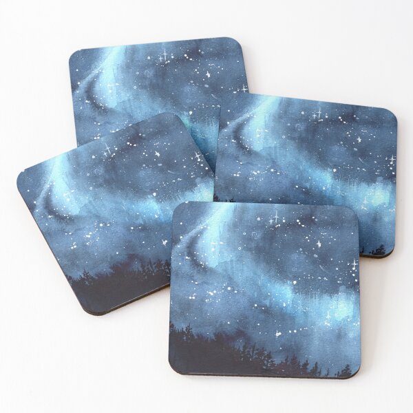 Item preview, Blue Northern Lights designed and sold by Threeleaves.