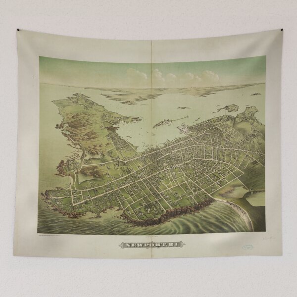 Item preview, Newport, Rhode Island (1878) designed and sold by allhistory.