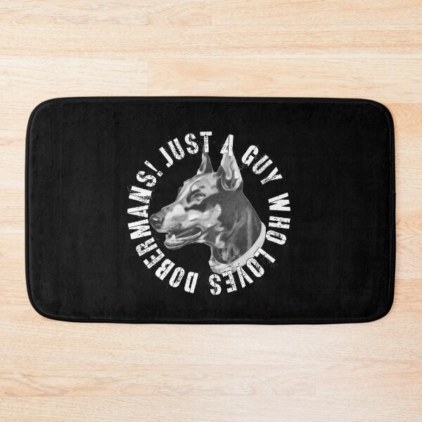 Item preview, Just a Guy Who Loves Dobermans Design for Decor and Gifts designed and sold by LifeCrush.