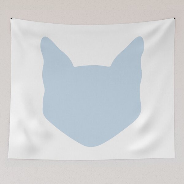 Item preview, Blue Cat Head designed and sold by Lilbel.
