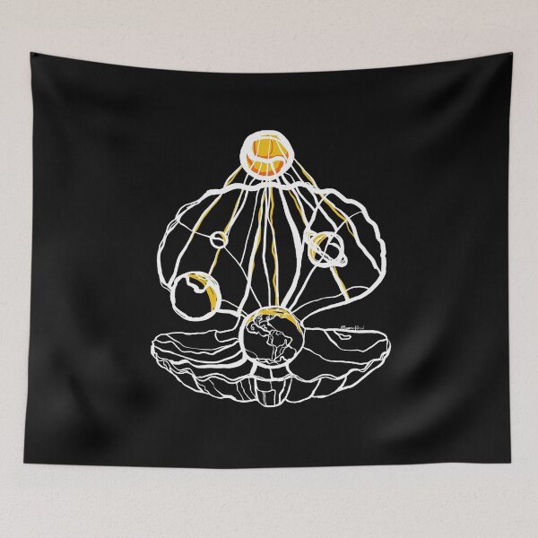 Item preview, Single Line - Shell (White) designed and sold by MaxencePierrard.