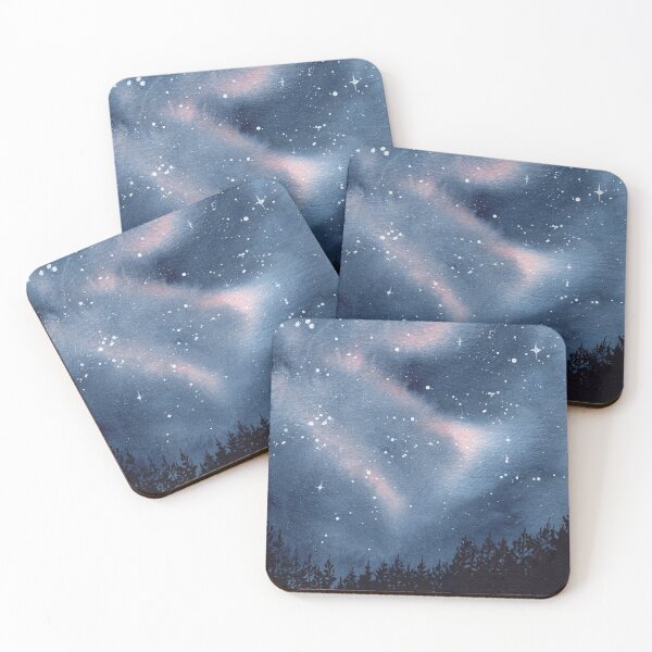 Item preview, Pink Northern Lights designed and sold by Threeleaves.