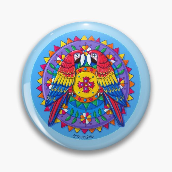 Item preview, Tropical and colorful Guacamayos designed and sold by orichalbaud.