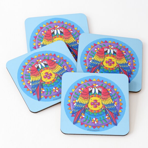 Item preview, Tropical and colorful Guacamayos  designed and sold by orichalbaud.