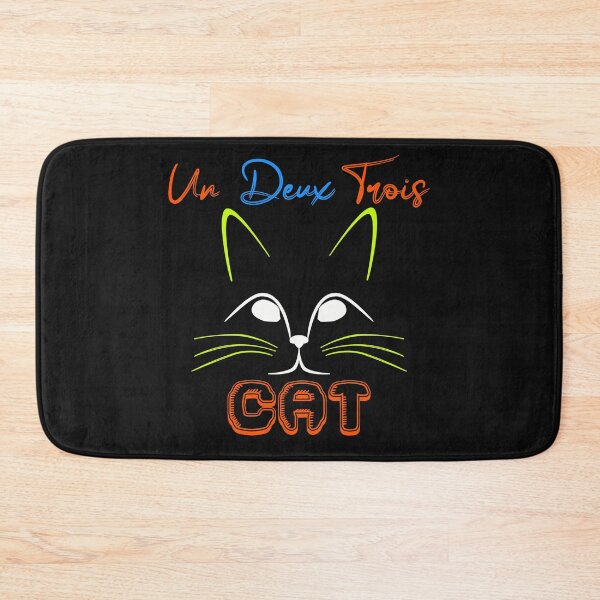 Item preview, UN DEUX TROIS CAT FUNNY FRENCH JOKE designed and sold by DonmedPro1.