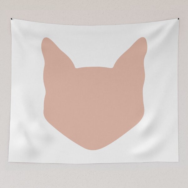 Item preview, Red Cat Head designed and sold by Lilbel.
