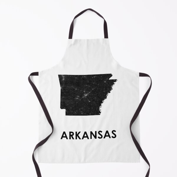 Artikelvorschau, Arkansas Straßenkarte Kunst entworfen und verkauft von AmazingMapArt.