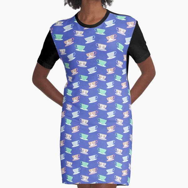Mad Tea Party Graphic T-Shirt Dress