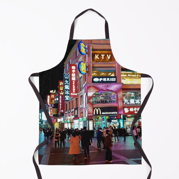 Item preview, China Street at night, Guangzhou China designed and sold by Yellowsprint.