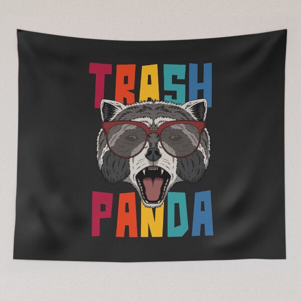 Item preview, Cool Trash Panda Raccoon Cartoon designed and sold by SLAG-Creative.