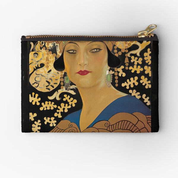 Old opera poster Puccini, Turandot Zipper Pouch