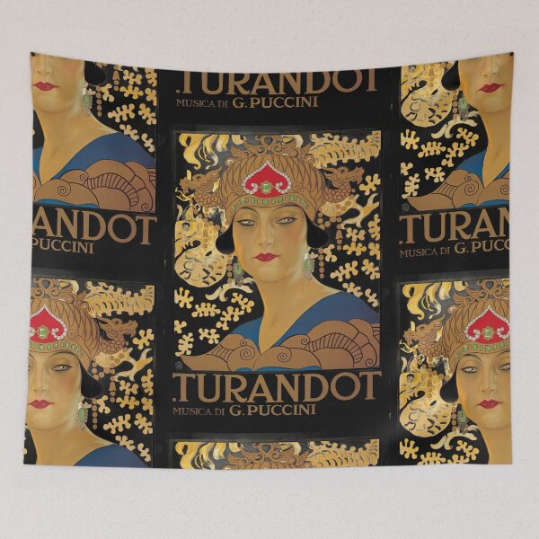 Item preview, Old opera poster Puccini, Turandot designed and sold by neteor.